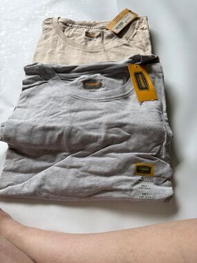 The Foundry Supply Co. Men’s Short Sleeve Crew Neck T-Shirt - Light Gray